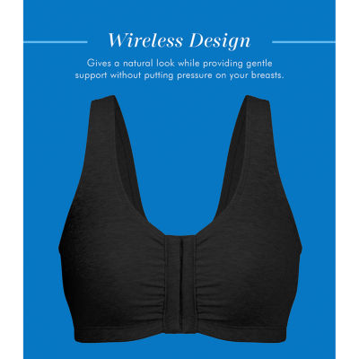 Bestform Patterned Wireless Cotton Bra with Light Padding- 5006238