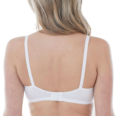 Bestform Striped Wireless Cotton Bra with Lightly-Lined Cups-5006248