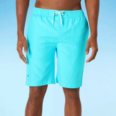 St. John's Bay Mens Drawstring Waist Swim Trunks