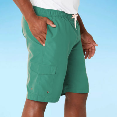 St. John's Bay Swim Mens Lined Swim Shorts Big and Tall