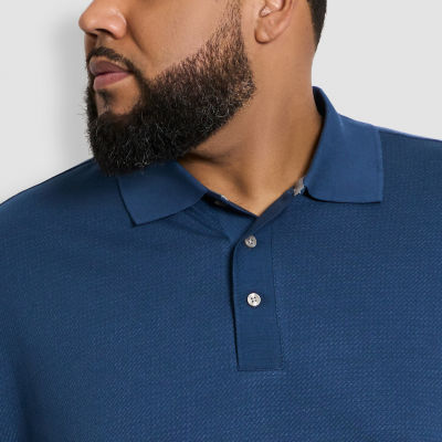 Van Heusen Big and Tall Mens Regular Fit Short Sleeve Polo Shirt