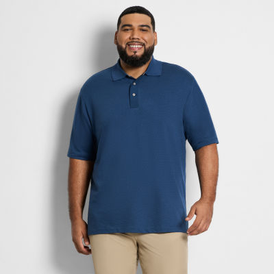 Van Heusen Big and Tall Mens Regular Fit Short Sleeve Polo Shirt