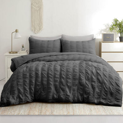 St. James Home All Season Bubble Ruched Midweight Comforter Set