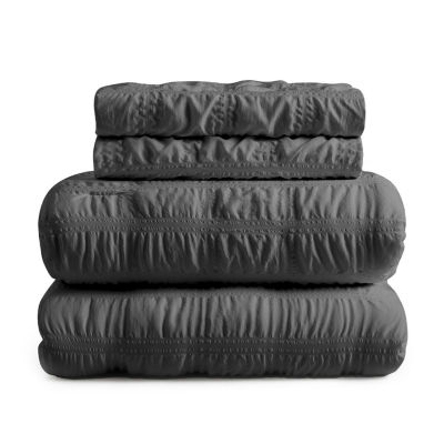 St. James Home All Season Bubble Ruched Midweight Comforter Set