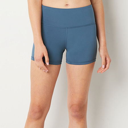 Xersion EverUltra Womens High Rise Shorty Short, Xx-large, Blue