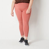Xersion Train Womens High Rise Quick Dry 7/8 Ankle Leggings Plus, Color:  Sea Pine - JCPenney