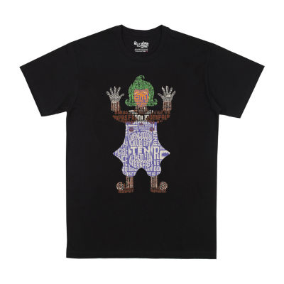 Mens Short Sleeve Wonka Graphic T-Shirt