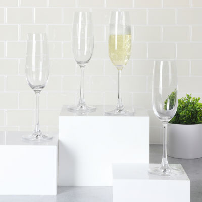 Martha Stewart Vivica 4-pc. Champagne Flutes