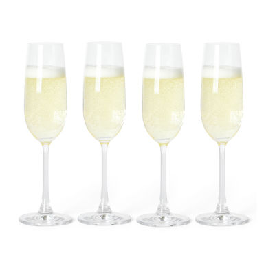 Martha Stewart Vivica 4-pc. Champagne Flutes