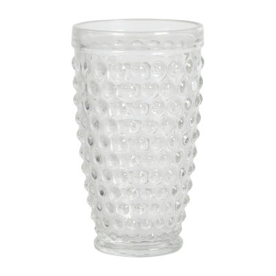 Martha Stewart Chauncey Hobnail 4-pc. Glass Tumbler Set