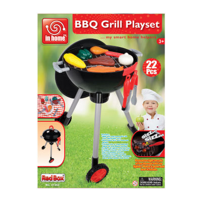 Red Box Light &  Sound Barbeque Grill Set