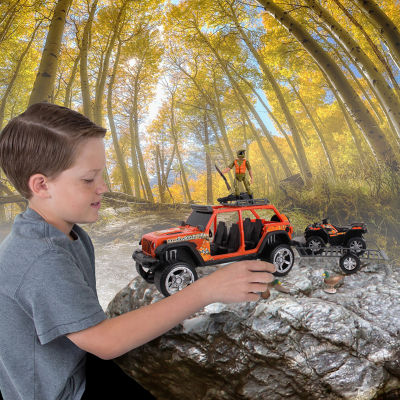 Realtree Hunting Playset Jeep Wrangler With Ducks