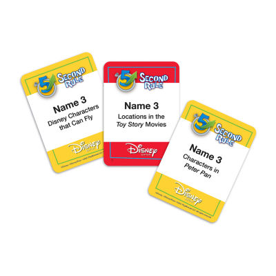 Disney Collection 5 Second Rule Edition 159-pc. Card Game