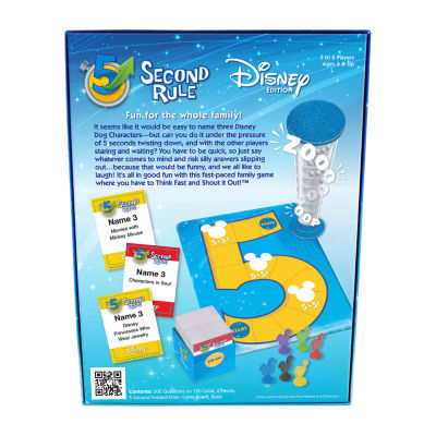 Disney Collection 5 Second Rule Edition 159-pc. Card Game