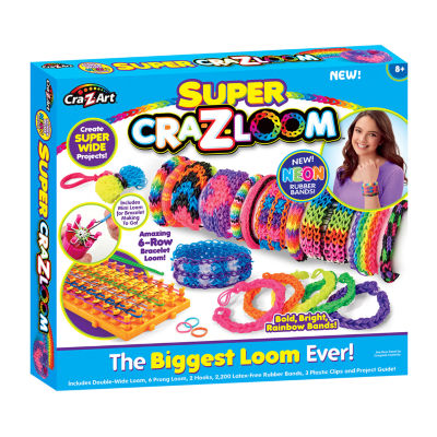 Cra-Z-Art Diy Bracelet Loom Kit Kids Craft Kit