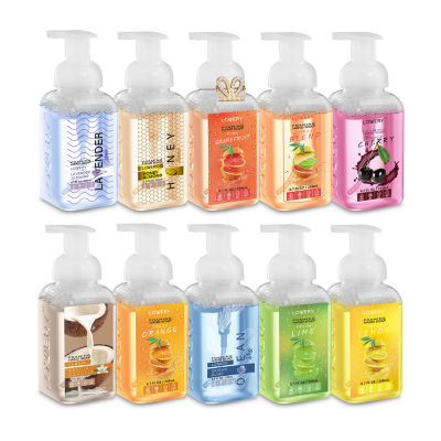 Lovery 10-Pc. Hand Foaming Soap In Citrus Floral Fresh Warm Fragrances