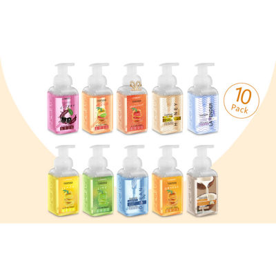 Lovery 10-Pc. Hand Foaming Soap In Citrus Floral Fresh Warm Fragrances