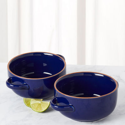Jenny Martinez 2-pc. Stoneware Soup Bowl