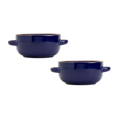 Jenny Martinez 2-pc. Stoneware Soup Bowl
