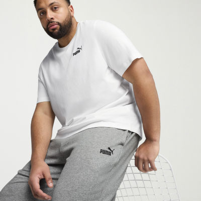 PUMA Essential Mens Drawstring Waist Regular Fit Fleece Sweatpant