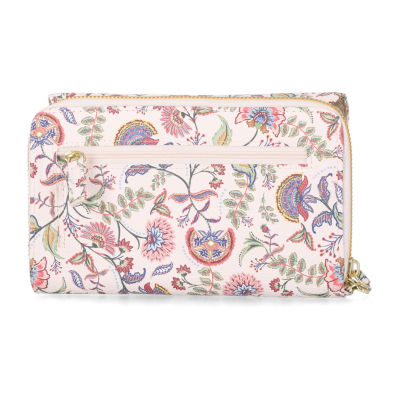 Mundi Big Fat Womens Expandable Rfid Blocking Checkbook Wallet