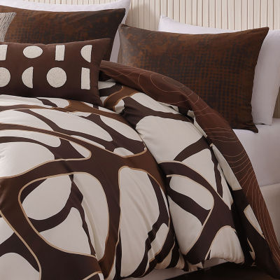 Bebejan Toffee Web 5-pc. Midweight Reversible Comforter Set