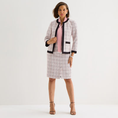 Black Label by Evan-Picone Long Sleeve Suit Jacket or Sleeveless Blouse or Suit Skirt