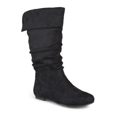 Journee Collection Womens Shelley Wide Calf Slouch Boots