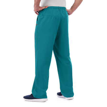 Jockey 2305 Mens Stretch Fabric Scrub Pants, Small, Blue