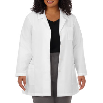 Meta Labwear 15000 Women's 33" Lab Coat Plus, Color White JCPenney