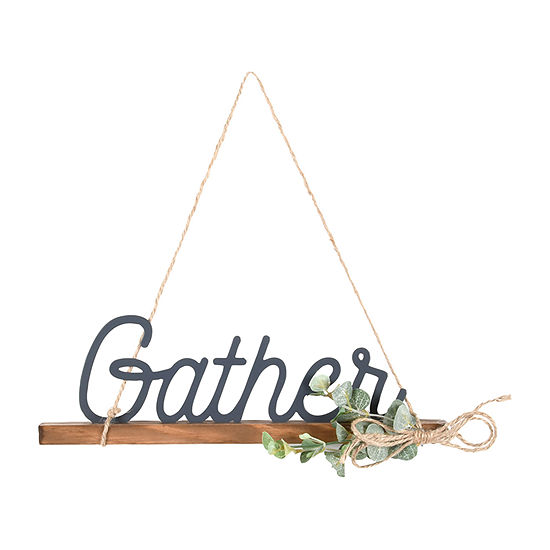 4x12 Gather Wall Sign