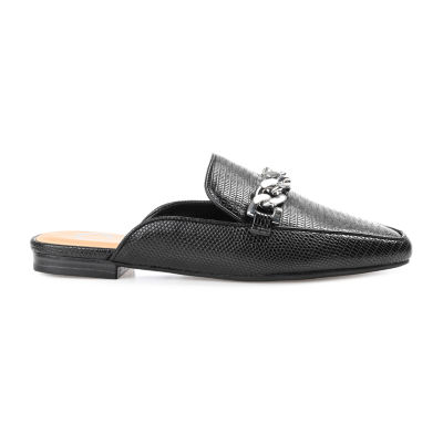 Journee Collection Womens Hazina Square Toe Mules