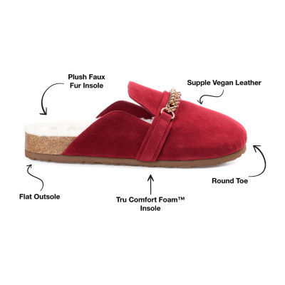 Journee Collection Womens Quinnie Round Toe Mules