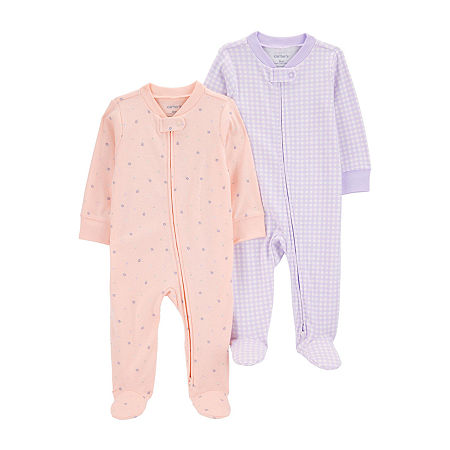 Carter's Baby Girls 2-pc. Sleep and Play, 3 Months, Pink