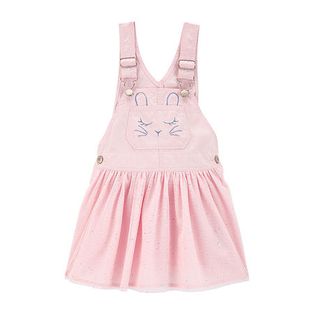 Oshkosh Baby Girls Sleeveless Jumper, 24 Months, Pink
