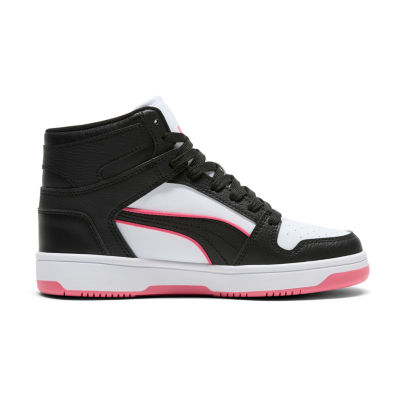 PUMA Rebound Layup Piping Womens Basketball Shoes