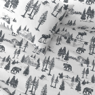 Linery Flannel Lodge Sheet Set