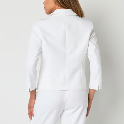 Black Label by Evan-Picone Womens Classic Fit Suit Jacket