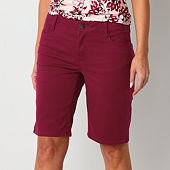 【Peaceminusone】 Daisy Shorts #3 Red Misses Product_size Red Shorts for Women - JCPenney