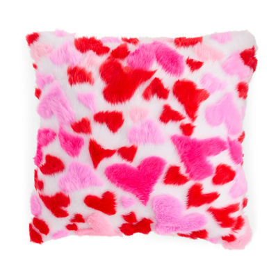 Layerings Heart Square Throw Pillow