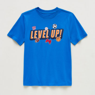 Xersion Little & Big Kid Boys Crew Neck Short Sleeve Graphic T-Shirt