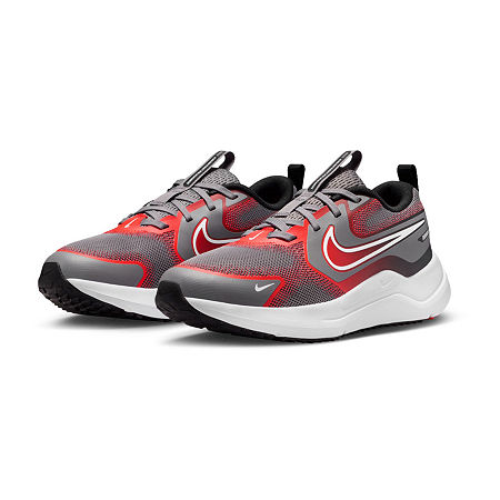 Nike Cosmic Runner Big Kid Boys Running Shoes In Gray
