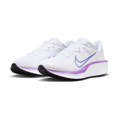 (取寄) ナイキ レディース クエスト 6 Nike women Quest 6 Ghost/Court Purple/Summit White/Footbal Grey Nike Quest 6 Womens Running Shoes, Color: White Purple Blue - JCPenney