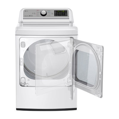 LG ENERGY STAR® 7.3 cu.ft. Super Capacity Smart Wi-Fi Enabled Gas Dryer