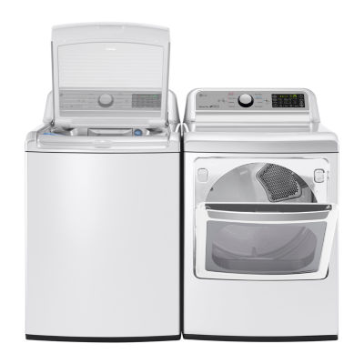 LG ENERGY STAR® 7.3 cu.ft. Super Capacity Smart Wi-Fi Enabled Gas Dryer