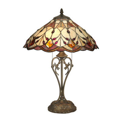 Dale Tiffany™ Patrice Jeweld Tiffany Table Lamp, Color Multi JCPenney