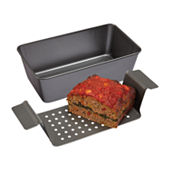 Easy Grab® 4-piece Glass Bakeware Set with Red Lids