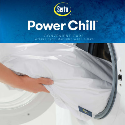 Serta Power Chill Waterproof Mattress Protector