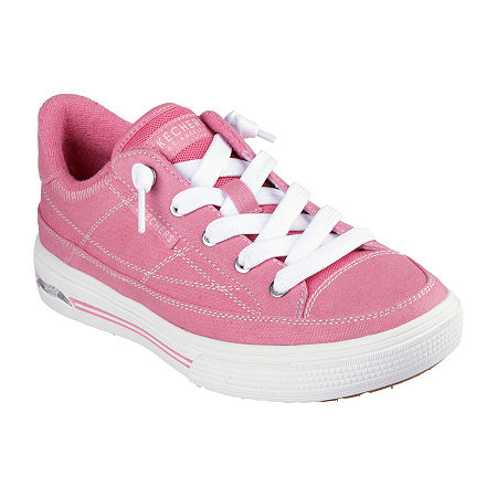 Skechers Arch Fit Arcade Arcata Womens Sneakers, 5 Medium, Pink