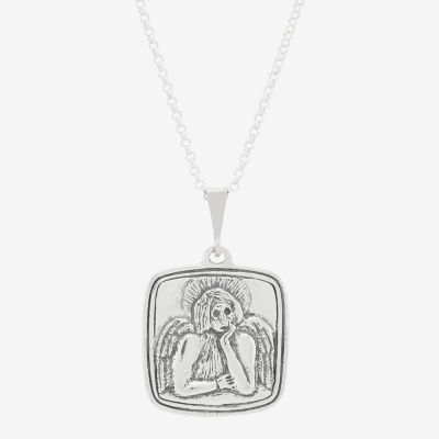 Silpada Womens Sterling Silver Square 18 Inch Pendant Necklace